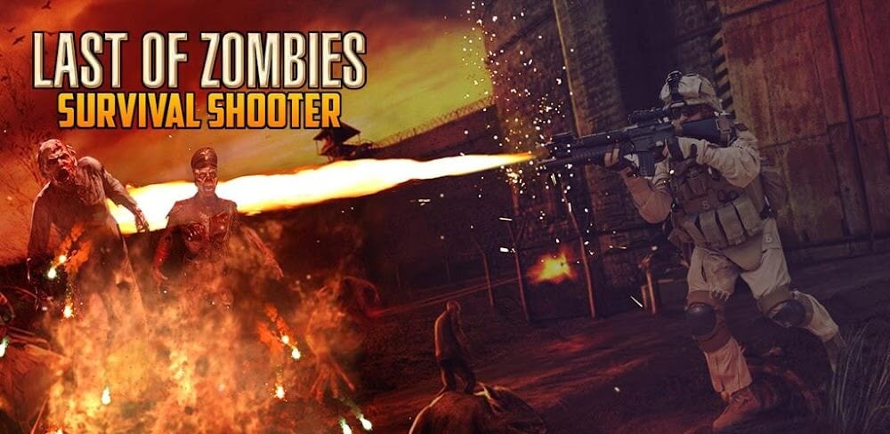 Last of Zombie v1.2.1 MOD APK (God Mode, Dumb Enemy)