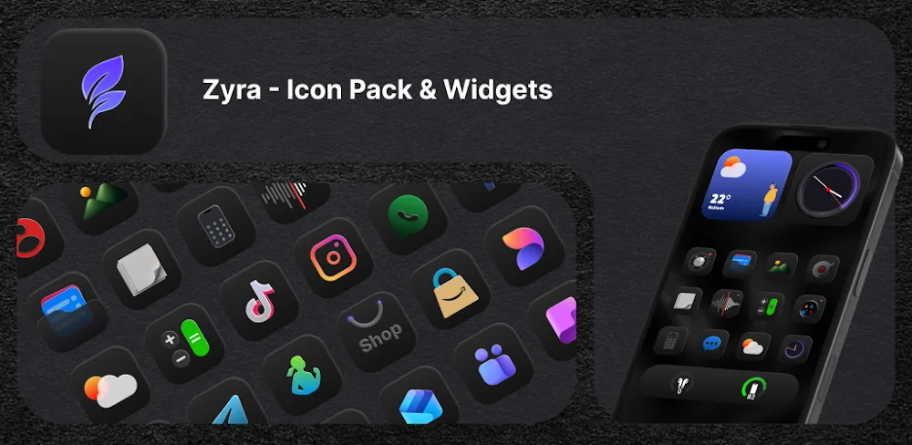 Zyra Icon Pack v2.5 APK (Full Version)